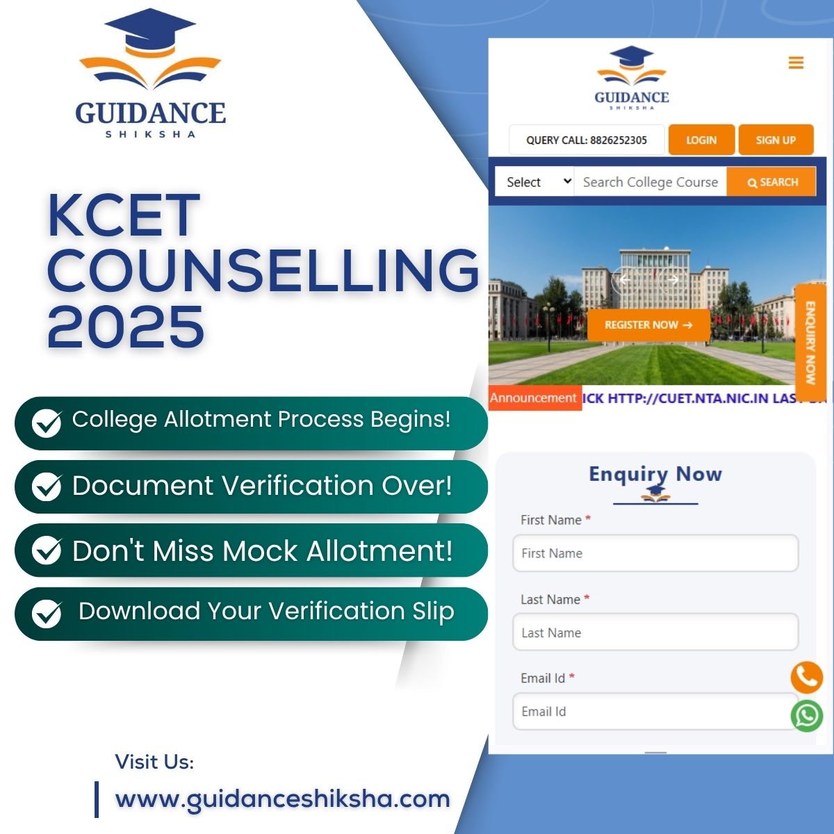 KCET 2025 counselling process details. Is KCET counselling compulsory ?